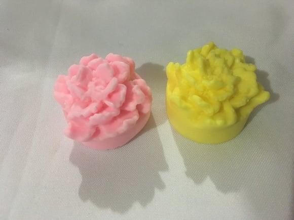 Sabonete Vaso com Flores