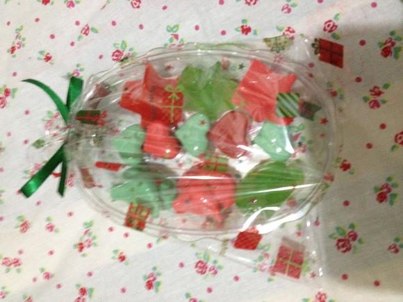 Saboneteira com 11 sabonetes Tema Natal
