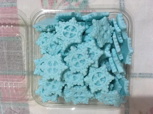 Sabonetes Flocos de Neve (4,5x4,5)
