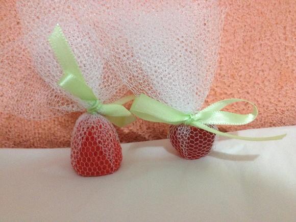 Sabonetes Frutas Vermelhas /