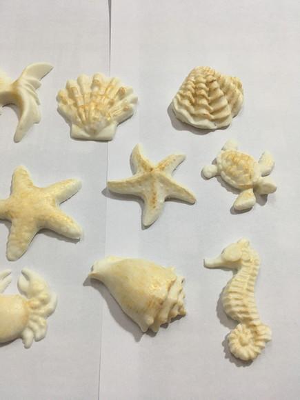 Sabonetes Fundo do Mar Sereia Praia com Pintura