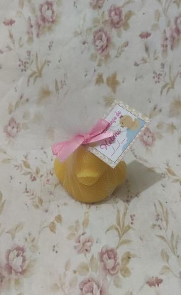 Sabonetes Pato no Tule com Tag