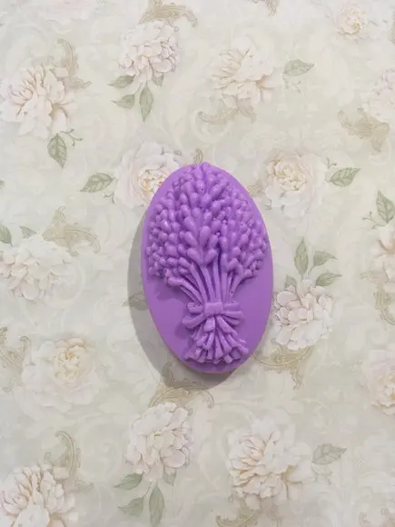 10 Sabonete Artesanal Lavanda Barra ~