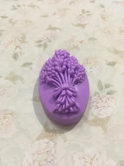 10 Sabonete Artesanal Lavanda Barra ~
