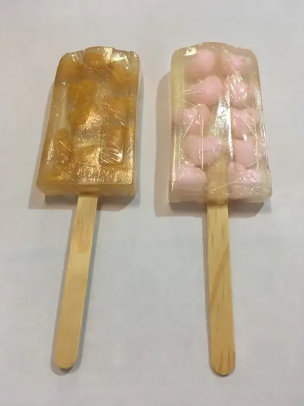 10 Sabonetes Picolés no Saquinho Celofane sem Tag