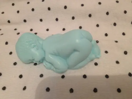 100 Sabonete Artesanal Bebê Bumbum (6 Cm)
