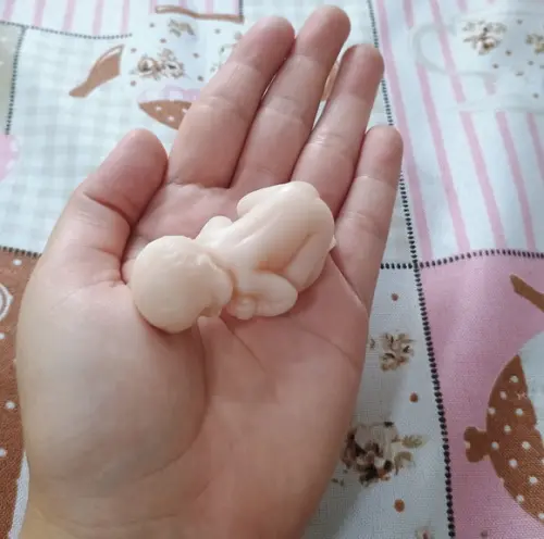 100 Sabonete Artesanal Bebê Bumbum (6 Cm)