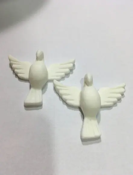 100 Sabonete Pomba Batizado Espírito Santo no Tule c/ Tag