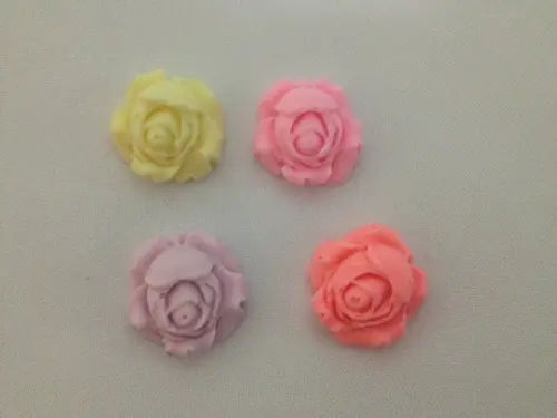 100 Sabonetes Mini Rosa Mini Flor /