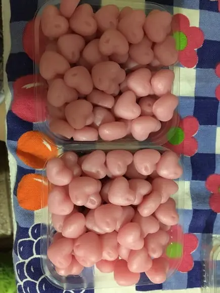 140 Mini Corações