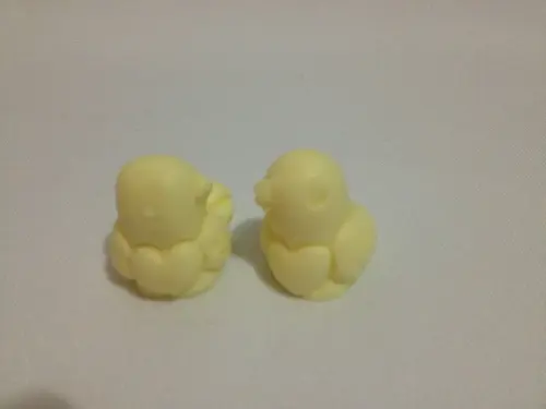 2 Sabonetes pássaro no tule