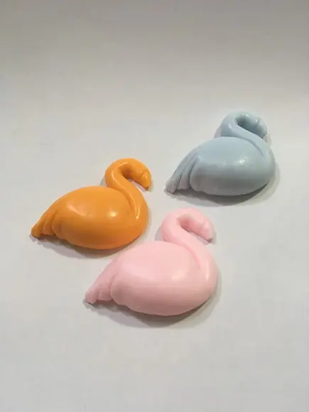 20 sabonete flamingo