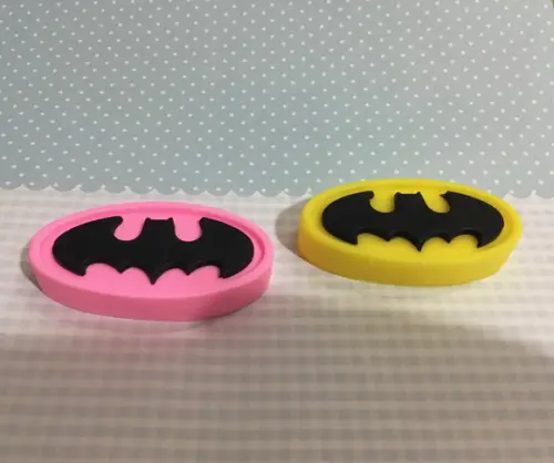 20 Sabonetes Batman no Tule com Tag