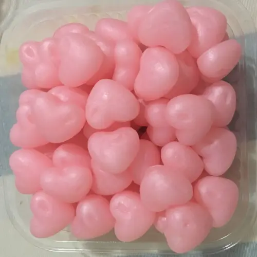 200 Sabonete Mini Coração Perolado /