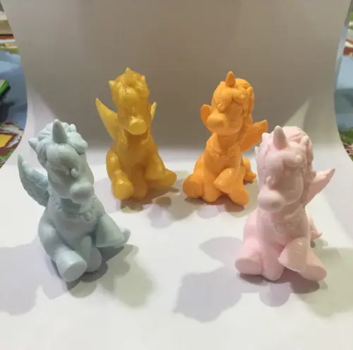 30 sabonetes unicórnio