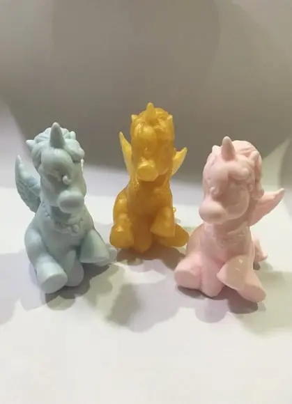 30 sabonetes unicórnio