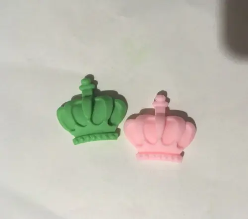 40 Sabonete Mini Coroa No Tule Com Tag