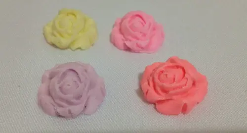 400 Sabonetes Mini Rosa Flor /