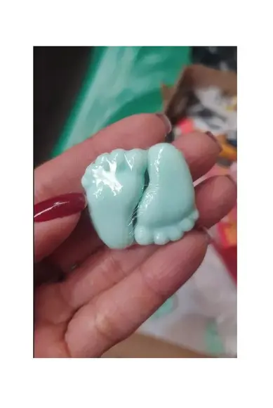 50 Pares de Sabonetes Pezinho Pés Chá de Bebê /
