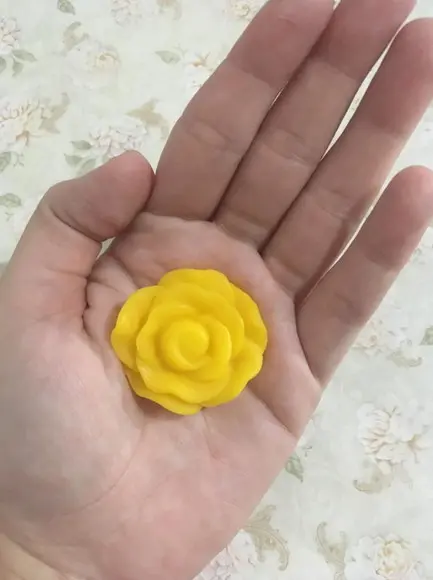 50 Sabonete Artesanal Flor 4cm ~