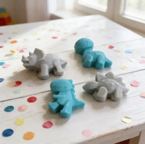 50 Sabonete Artesanal Mini Dinossauro Dinossauro Rex ~