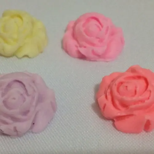 80 Sabonetes Flores Mini Flor Mini Rosa /