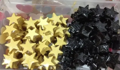 Caixa de Sabonetes Artesanais Estrelas