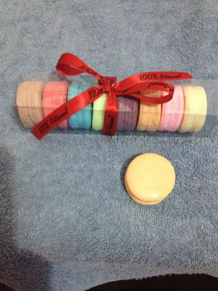 Caixa de Sabonetes Artesanais Macarons
