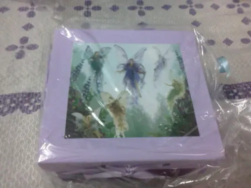 Caixa Porta-jóias Fantasia em mdf