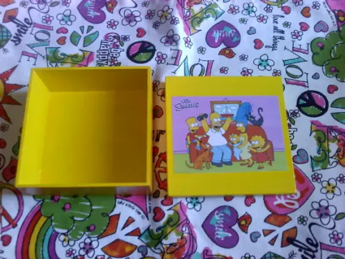 Caixa Porta´jóias Personagens em mdf