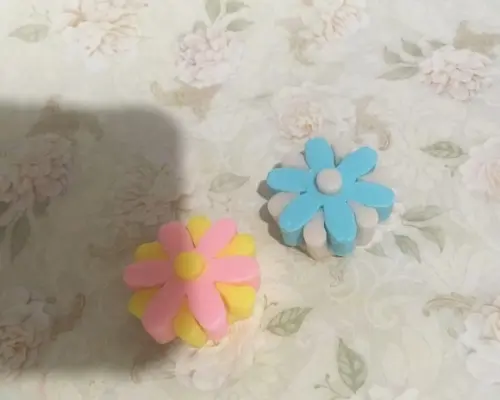 Caixas com Sabonetes Pássaro Flor e Letra ~