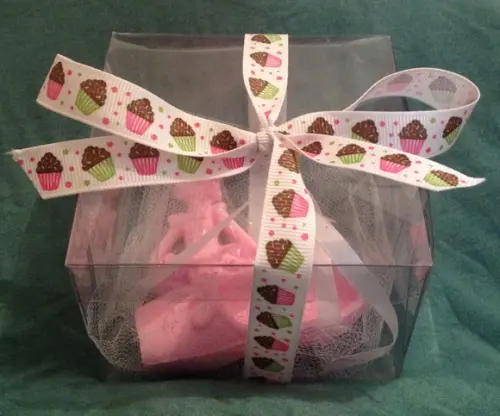 Kit 3 Sabonetes Bailarina Sapatilha e Cupcake (sem a Caixa)