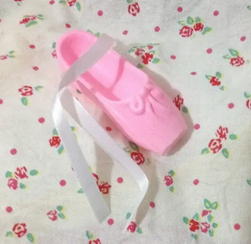 Kit 3 Sabonetes Bailarina Sapatilha e Cupcake (sem a Caixa)