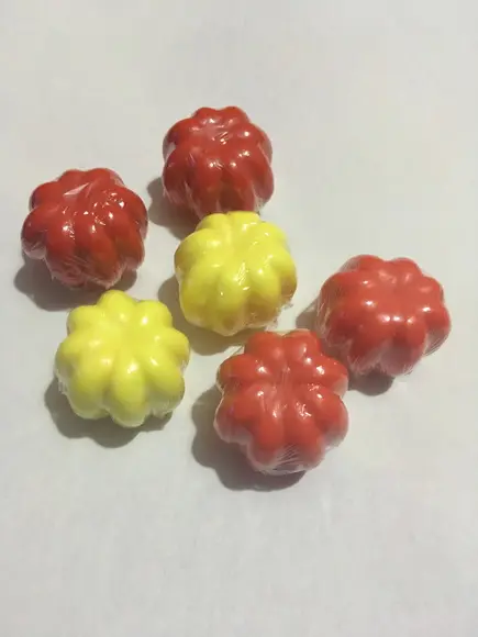 KIt de sabonetes artesanais em formato de fruta + 40 tags