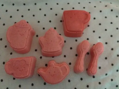 Mini sabonetes para chá de panela