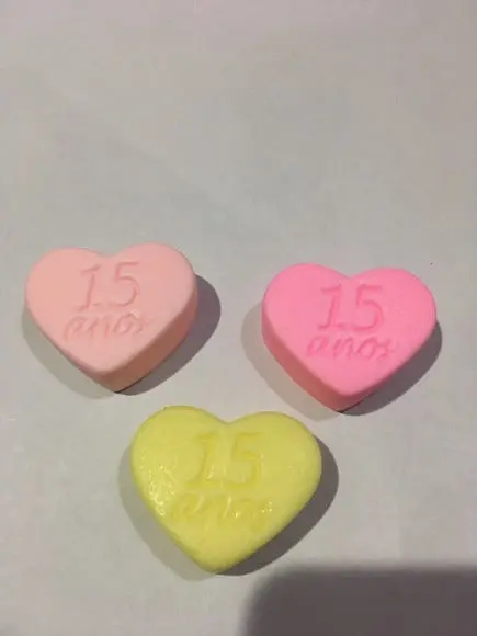 Sabonete 15 Anos no Coração