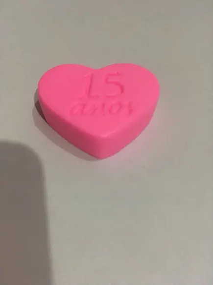 Sabonete 15 Anos no Coração