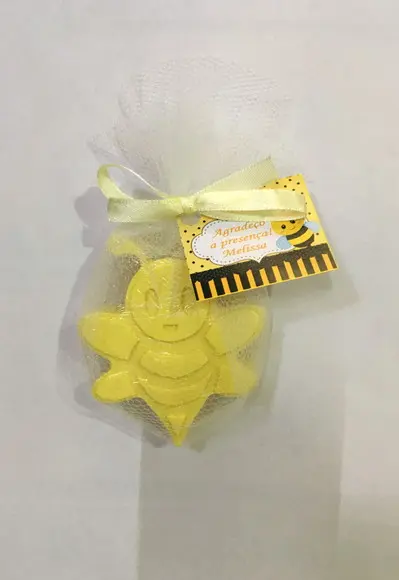Sabonete Abelha (7 cm) (sem tule)