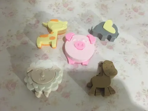 Sabonete Animais Cute (todos os Modelos no Mesmo Pedido)
