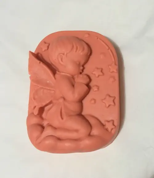 Sabonete Artesanal Anjo Rezando Batizado