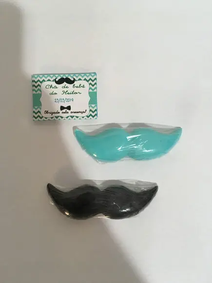Sabonete Artesanal Bigode Dia dos Pais ~