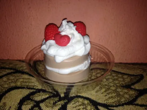 Sabonete Artesanal Bolo de Morango