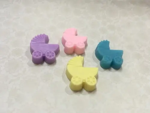 Sabonete Artesanal Carrinho de Bebê Nascimento Chá de Bebê /