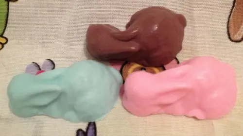 Sabonete Artesanal Coelho Deitado Páscoa