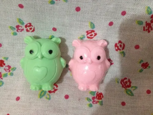 Sabonete Artesanal Coruja no Tule (sem Pintura nos Olhos)