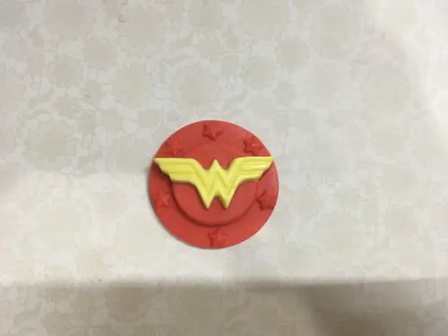 Sabonete Artesanal Escudo Mulher Maravilha Super Heróis ~