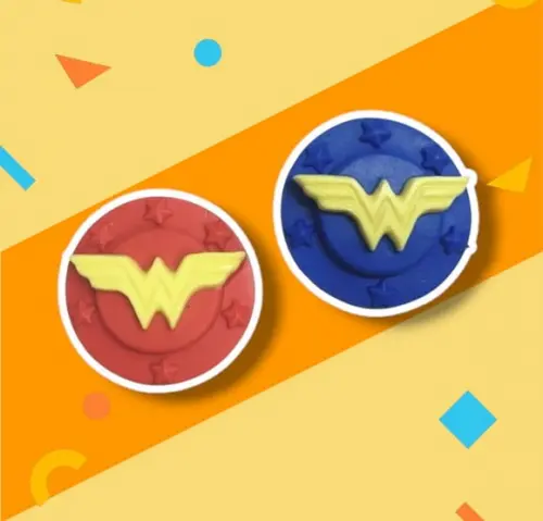 Sabonete Artesanal Escudo Mulher Maravilha Super Heróis ~