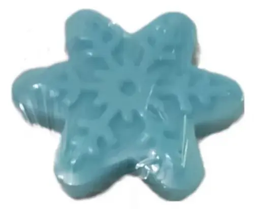 Sabonete Artesanal Flocos de Neve Frozen (7cm) /
