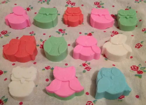 Sabonete Artesanal Mini Corujas Variadas