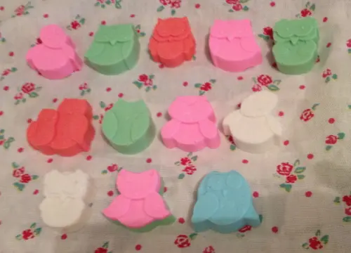 Sabonete Artesanal Mini Corujas Variadas